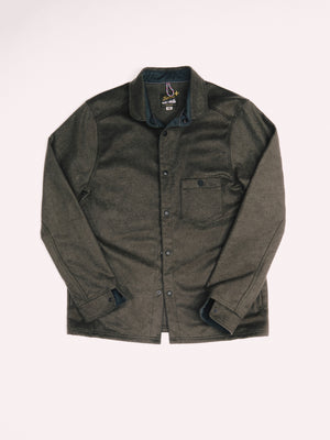 Recycled Wool Shirt Moss